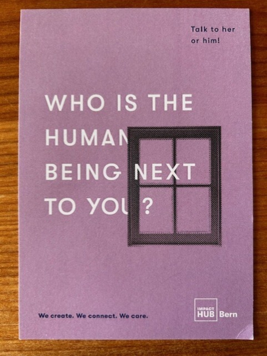 Meier Bieri Linked In Bilder Whoisthehumanbeing Postkarte 2026